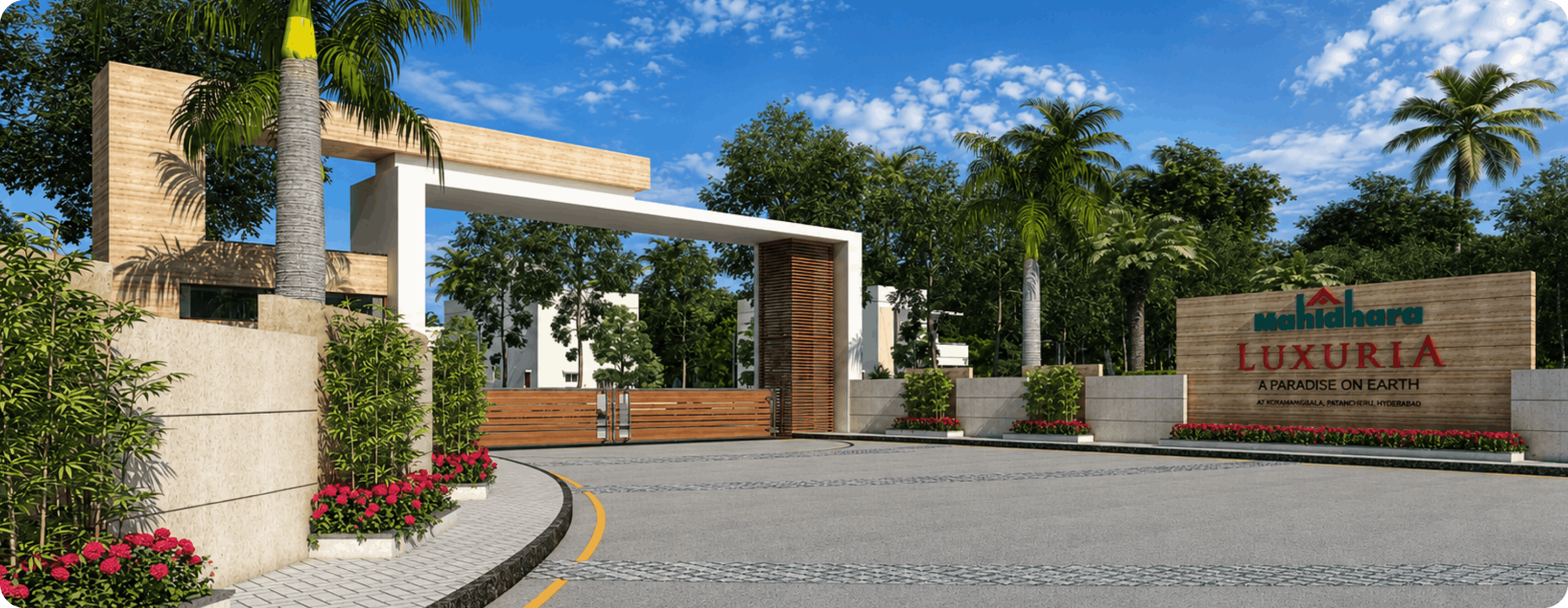 Mahidhara Paradise Wide Roads